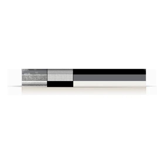 Guardas De Vidrio Piu Textil New Black 4,7x30 Cm 1era!