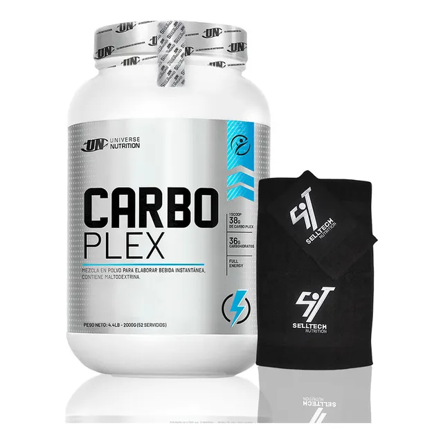 Unierse Nutrition Carbo Plex 2kg Maracuya+toalla Maracuyá