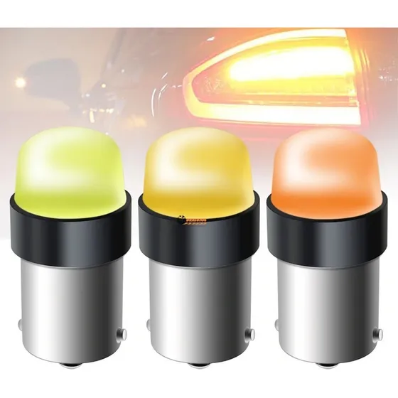 2 Bombillos Luz Led Direccional Blanca Srtober Carro/moto Un