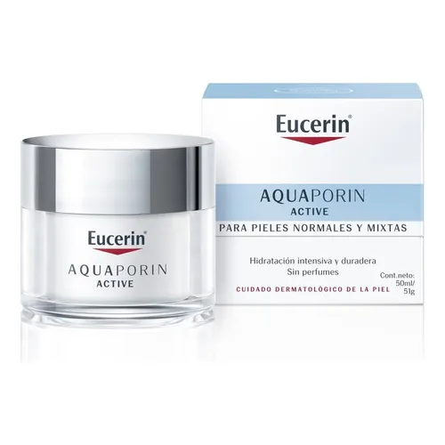 Eucerin Aquaporin Active 50 Ml Tipo De Piel Mixta/normal
