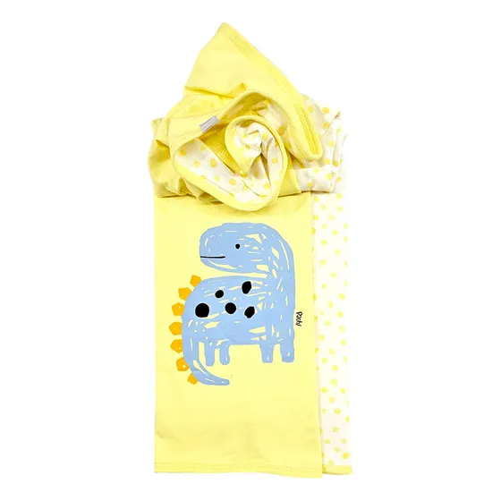 Mantilla Recibidora Pachibebes, 100% Algodón