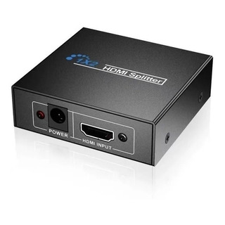 Hdmi Splitter 1x2 Full Hd 3d 4k 1 Entrada 2 Saídas Divisor Hdmi Splitter 1x2 Full Hd 3d 4k 1 Entrada 2 Saídas Divisor