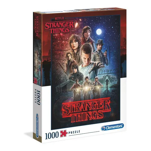 Rompecabezas Stranger Things  1000 Pz Clementoni