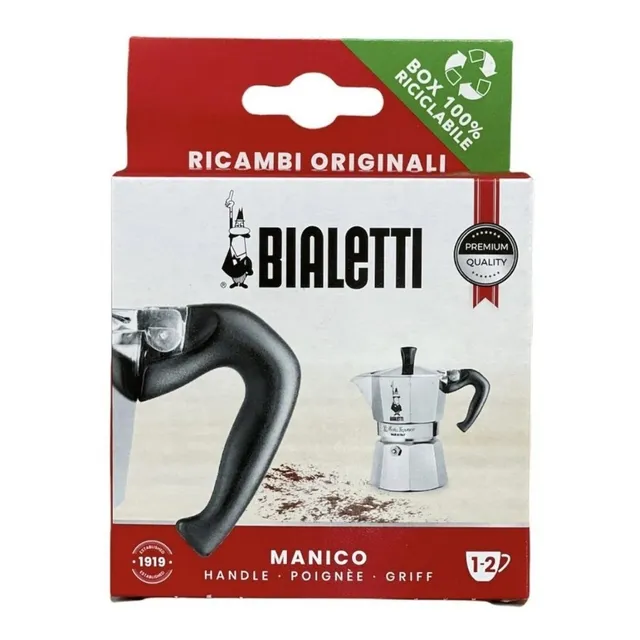 Repuesto Manija Cafetera Bialetti Moka Express 1-2 Pocillos