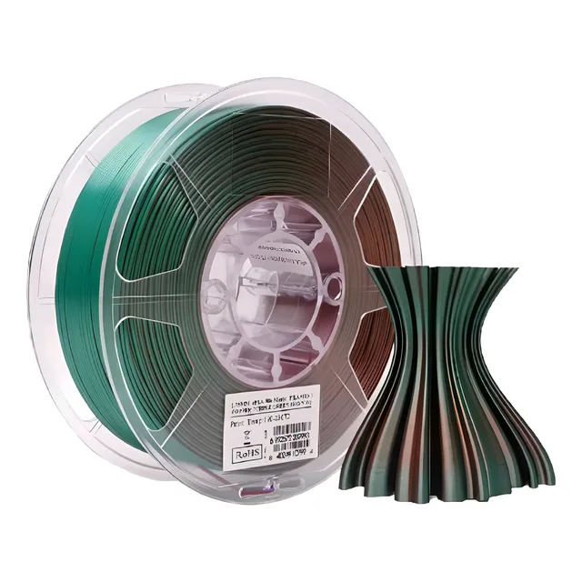 Filamento 3d Pla Silk Mystic Triple Color 1.75 1k Fabrix