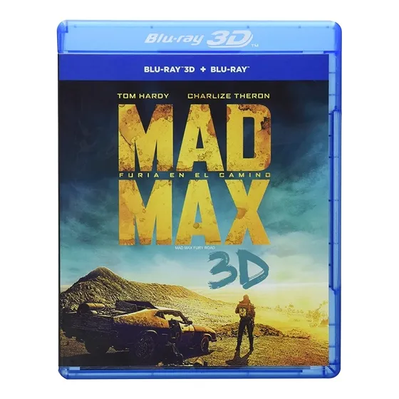 Mad Max Furia En El Camino Blu Ray 3d+blu Ray+dvd Película