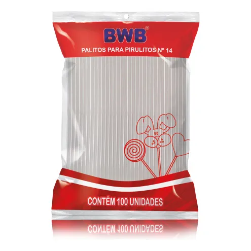 3 Pack Palitos N°14 Chupetas Cristal 100 Ud Bwb Cod 226