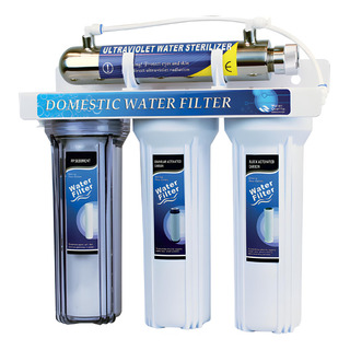 Filtro Purificador De Agua 4 Etapas Con Luz Uv 12w Filtro Purificador De Agua 4 Etapas Con Luz Uv 12w
