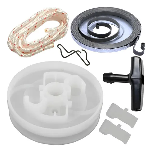 Kit Polia Arranque Partida Para Motosserra Stihl Ms 08s