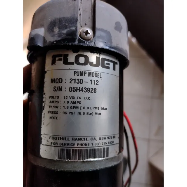 Bomba Flojet 2130-112 95psi Barco Motorhome