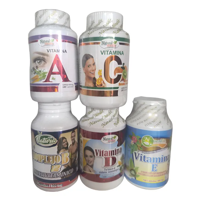A,b,c,d Y E Vitaminas 500 Capsulas