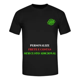 Camiseta Personalizada Com Sua Estampa Foto 100% AlgodĂŁo Camiseta Personalizada Com Sua Estampa Foto 100% AlgodĂŁo