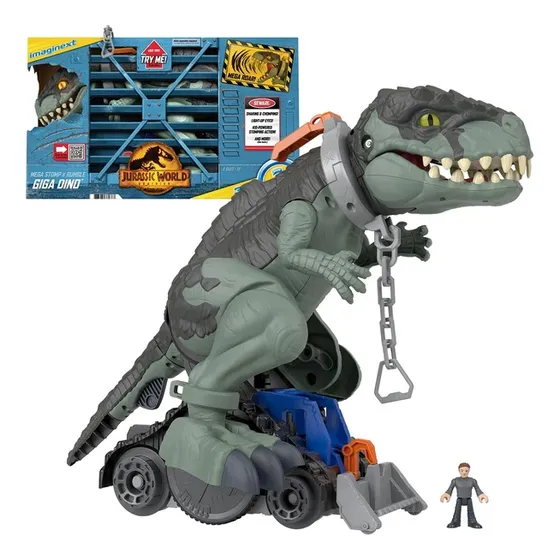 Mega Dinosaurio Imaginext Fisher Price Sonido Luz Movimient