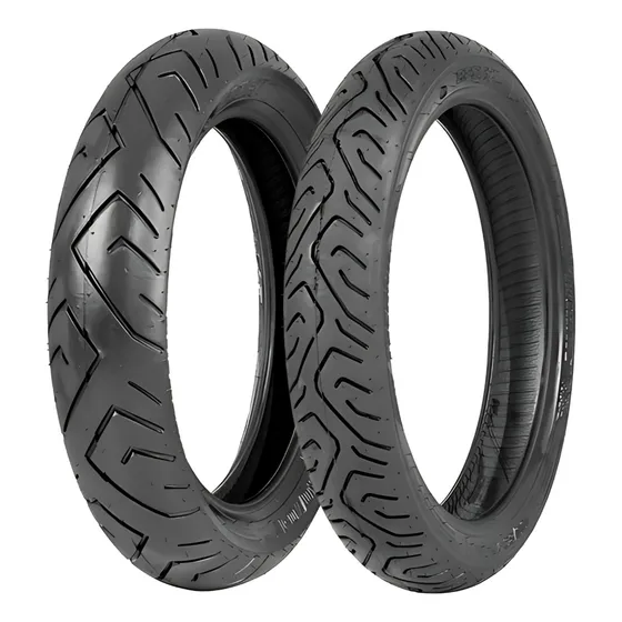 Par Pneu Fazer Fz15 100-80-17 + 140-70-17 Technic