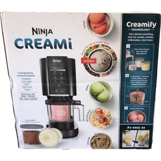 Sorveteira Ninja Creami Com 7 Programas Nc-305 Cor Preto Sorveteira Ninja Creami Com 7 Programas Nc-305 Cor Preto