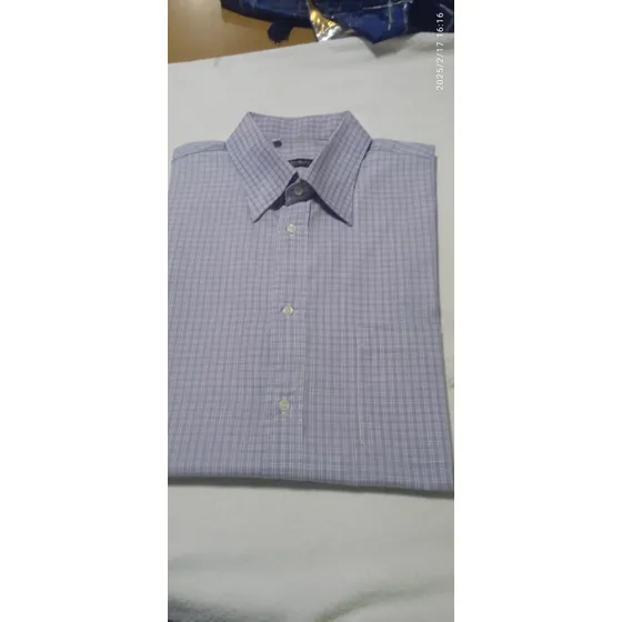 Camisa Caballero, Manga Larga, Vibon, Talla L. 16 1/2 Usada
