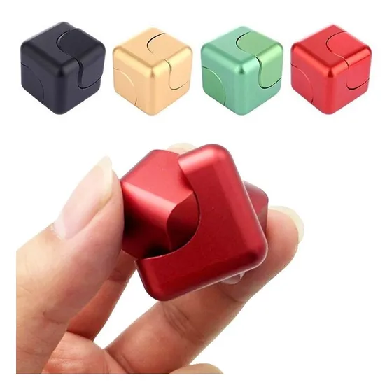 Cube Spinner Fidget Toy Anti Estress Cubo Antiestrés