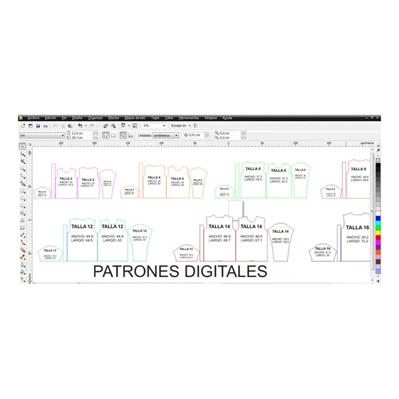 Patrón Digital O Molde Para Sublimar, Niño, Dama Y Caballero