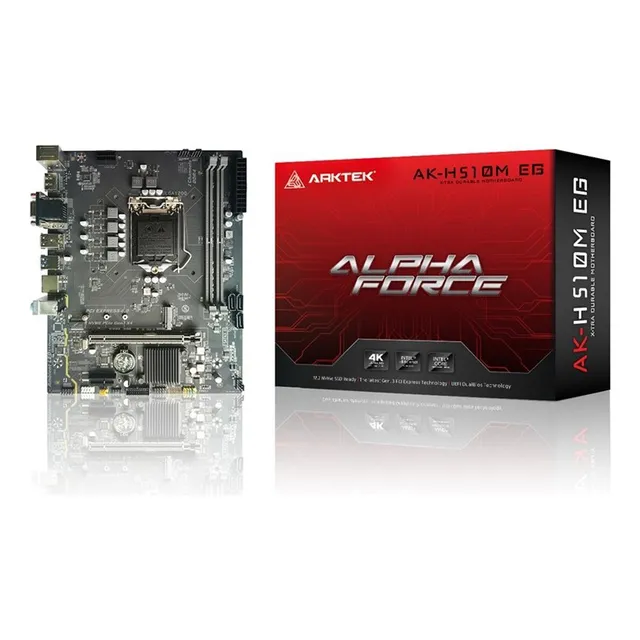 Motherboard Arktek Ak-h510m Eg Ddr4 10ma Y 11va Socket 1200