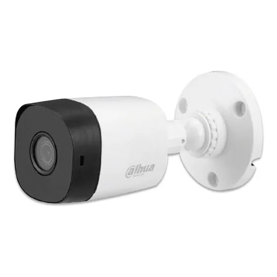 Dahua Hac-b1a21 Camara Bullet Hdcvi 2mp Ir De 20 Mts Para Visión Nocturna Protección Ip67 Compatibilidad Tvi Ahd Y Cvbs 82 Grados De Apertura Y Lente De 2.8mm