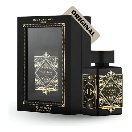 Perfume Badee Al Oud For Glory Lattafa Masculino 100ml Eau De Parfum