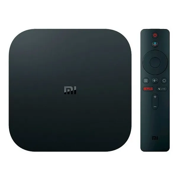Xiaomi Mi Box de voz 4K 8GB negro con 2GB de memoria RAM Negro
