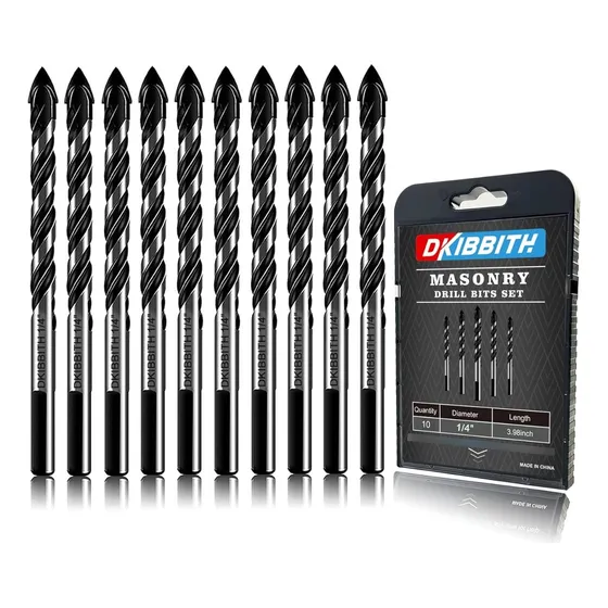 Broca Mecha Flecha Carburo Diamante Porcelanato Vidrio 1/4