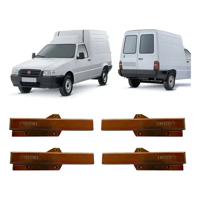 X4 Kit Pasadores Traba Portones Traseros Fiat Fiorino