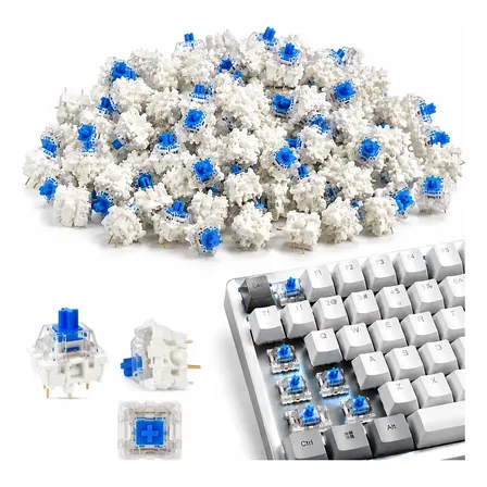 Kit 110 Switches Teclado Mecânico Hot Swap
