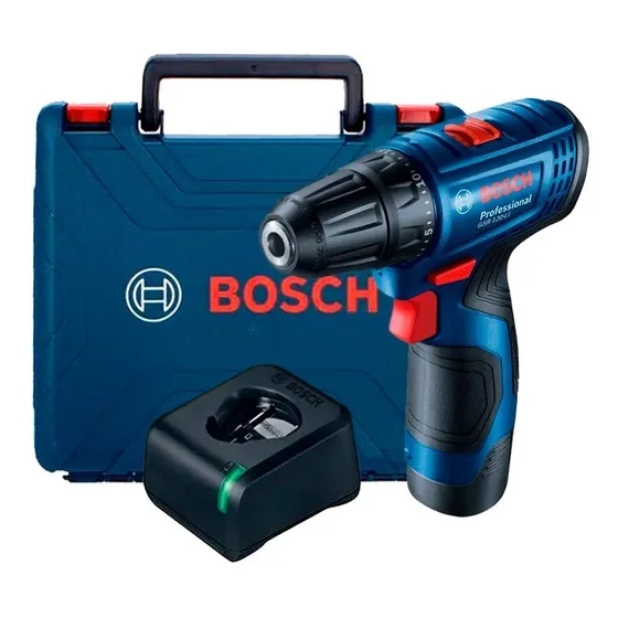 Taladro Atornillador Bosch Gsr 120-li 12v 1 Bateria Y Maleta Color Azul Frecuencia 0-400/1.500