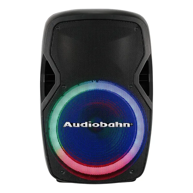 Bafle Profesional 15  Rgb Lighting Audiobahn Ast415