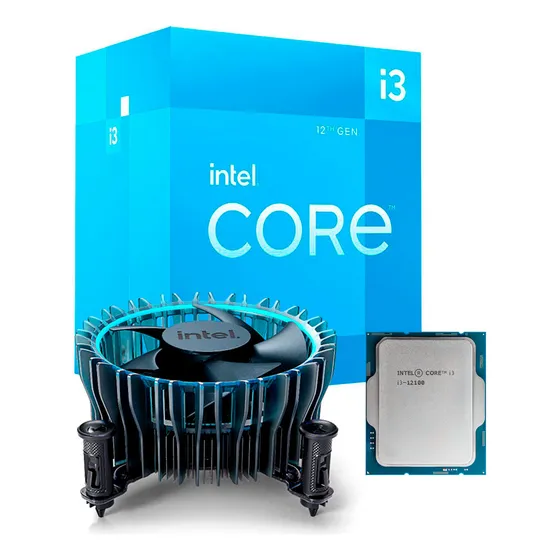 Mercado Livre Processador Intel Core I3-12100 3.3 Ghz Lga 1700 12ª Ger image
