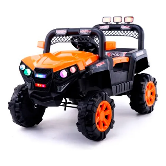 Cuatriciclo Buggy A Bateria Love 3052 Musica Control Remoto Naranja