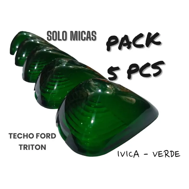 Faro Cocuyo Techo Ford Triton F-350 Super Duty Camion Verde