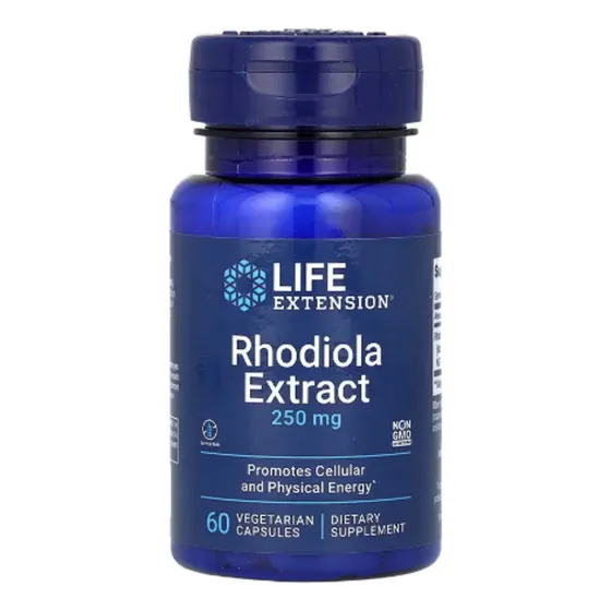 Life Extension I Rhodiola Extract I Cellular Energy I X60