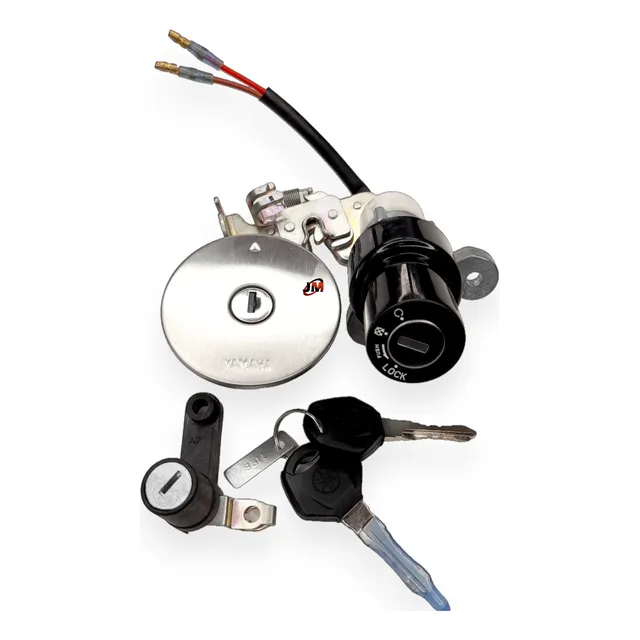 Kit Switch Encendido + Tapa Tanque + Seguro Fz 2,0 Yamaha 