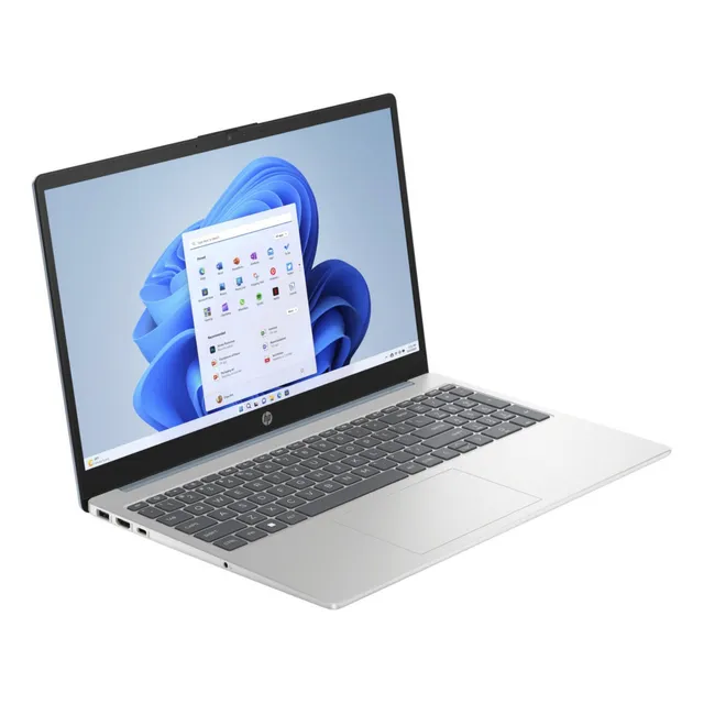 Hp (15-fc0041wm) 15.6 Amd Ryzen 5 8gb 512gb Ssd W11 Plata Color Plateado
