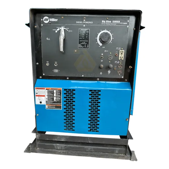 Máquina De Soldar Miller Big Blue 500amp  Diésel