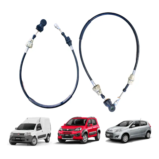 Kit Cabo Seleção + Engate Fiat Novo Uno Palio Original