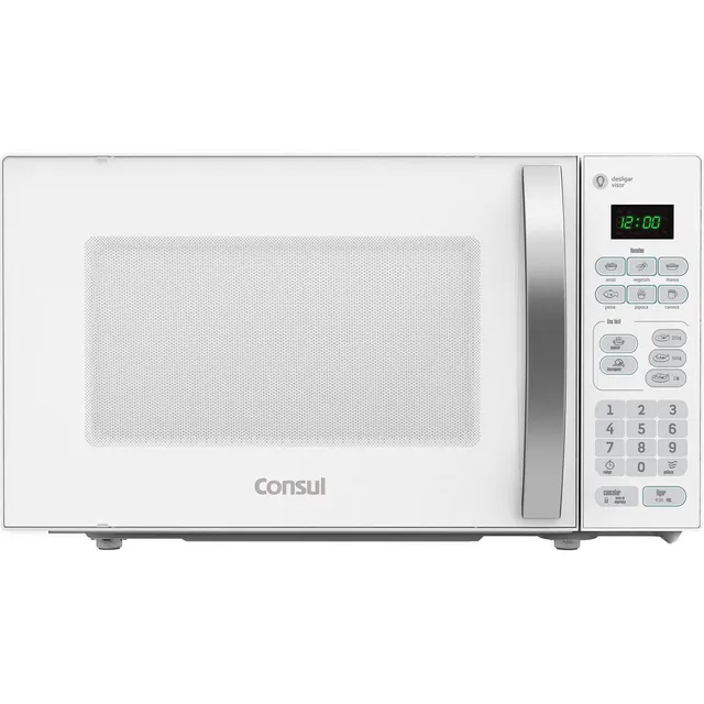 Micro Ondas 20 Litros 10 Níveis De Potência Cma20bb Consul Cor Branco