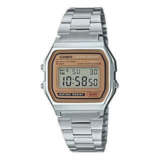 Relógio De Pulseira Clássico Informal Casio A158wea-9cf Para Relógio De Pulseira Clássico Informal Casio A158wea-9cf Para