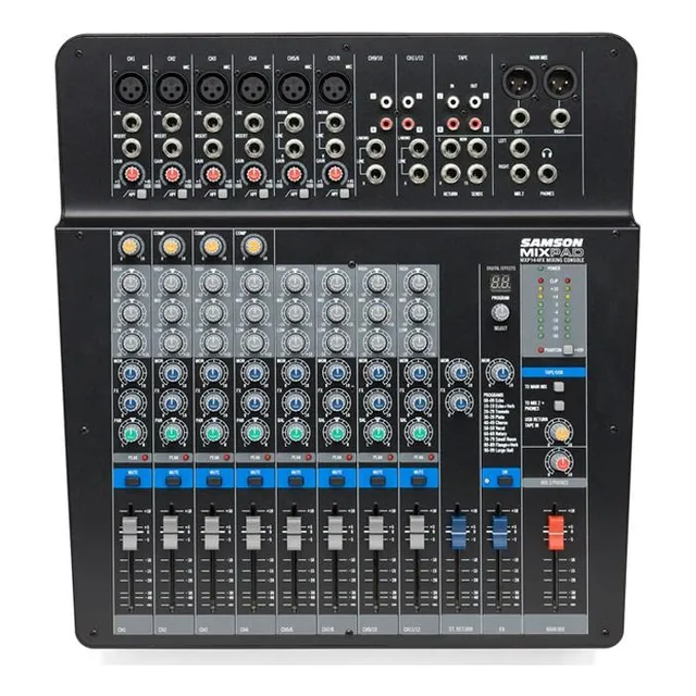 Mixer Samson Mxp144fx Con Efectos Y Conexión Usb