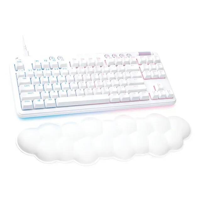 TECLADO GAMER LOGITECH G713 LIGHTSYNC AURORA RGB PBT USB TECLADO LINEAR SWITCH IDIOMA INGLÉS US INTERNACIONAL