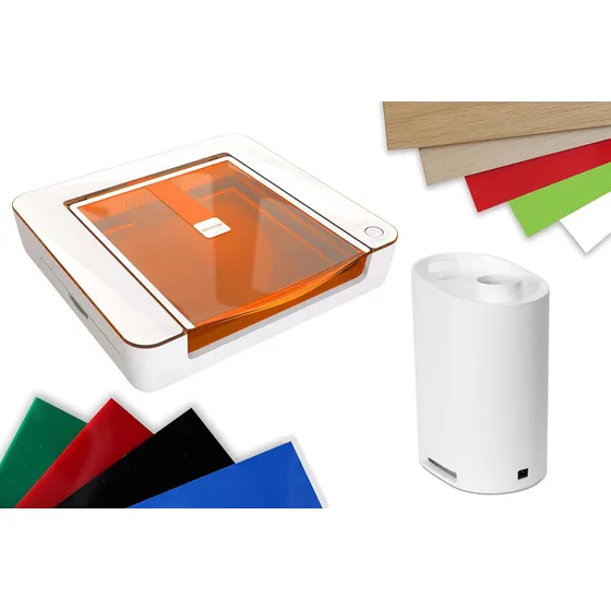 Bundle Creativo Glowforge Aura: Grabador Láser Y Más