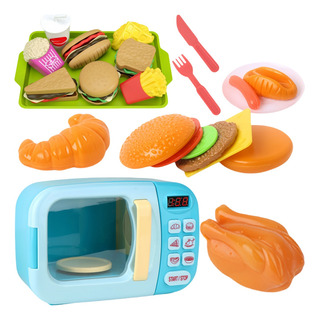 Set De Juguetes Educativos Para Microondas Con Simulación De Set De Juguetes Educativos Para Microondas Con Simulación De