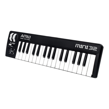 Amw Mini 32 Black Teclado Controlador Midi Usb Teclas . Loja Amw Mini 32 Black Teclado Controlador Midi Usb Teclas . Loja