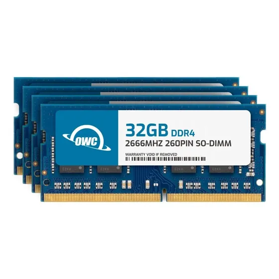 Owc Memoria Ram Para Portátil De 128 Gb 4 X 32 Gb Ddr4 266