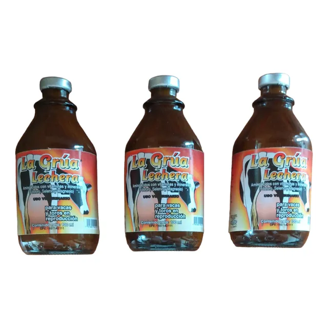 La Grua Lechera 100ml X 3und. Lab. San Pedro. Multivitaminic