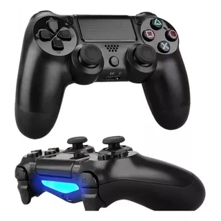 Controle CompatĂvel Ps4 Bluetooth Pc Gamer Tv Smart Preto Controle CompatĂvel Ps4 Bluetooth Pc Gamer Tv Smart Preto