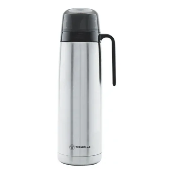 Termo Termolar Inoxidable Revolution 1 Litro Negro 4 Vientos